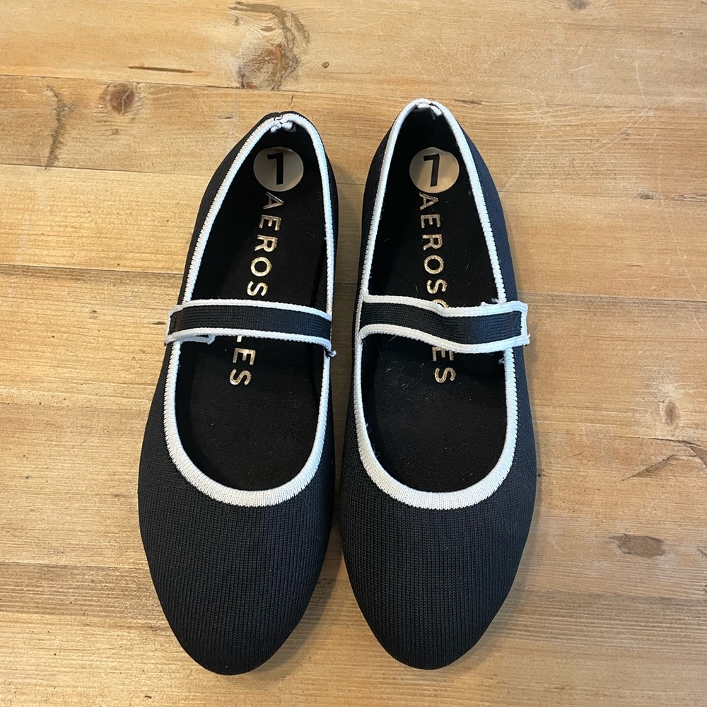 AEROSOLES Mary Jane Ballet Flats
